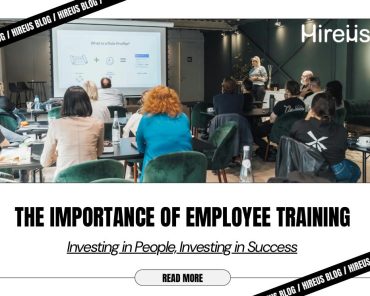 The Importance of Employee Training: Investing in People, Investing in Success